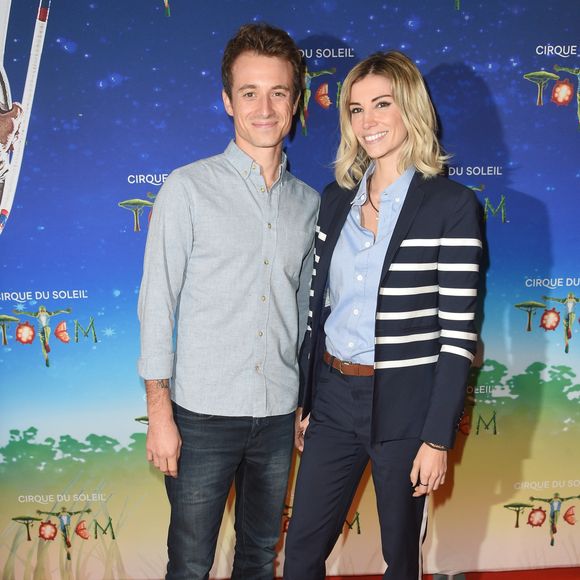 Première sortie officielle pour Hugo Clément et sa compagne Alexandra Rosenfeld (Miss France 2006) - Première du spectacle "Totem" du Cirque du Soleil au parc de Bagatelle à Paris, France, le 30 octobre 2018. © Coadic Guirec/Bestimage