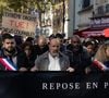 Le drame a coûté la vie au jeune Pengo Bossio Wangi et laissé plusieurs blessés graves.

Marche blanche à Aubervilliers, en Seine-Saint-Denis, en hommage à Pengo Bossio Wangi, combattant amateur de MMA de 26 ans tué par balle à Trappes, le 23 octobre 2026. 

© Frederic Lefebvre / Bestimage