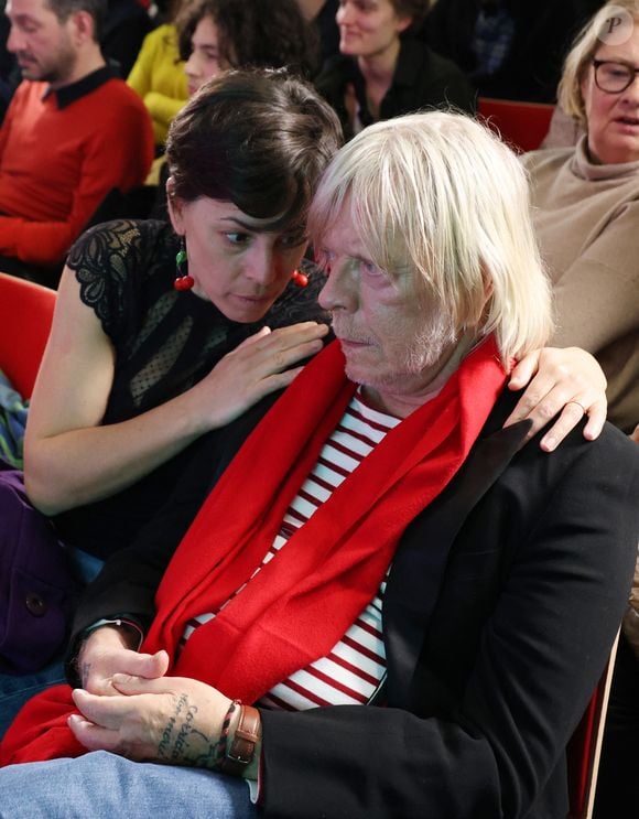 Renaud (Séchan) et sa femme Cerise lors du "Hyper Week-end Festival" a Radio France, le 24 janvier 2025.
© Denis Guignebourg / Bestimage