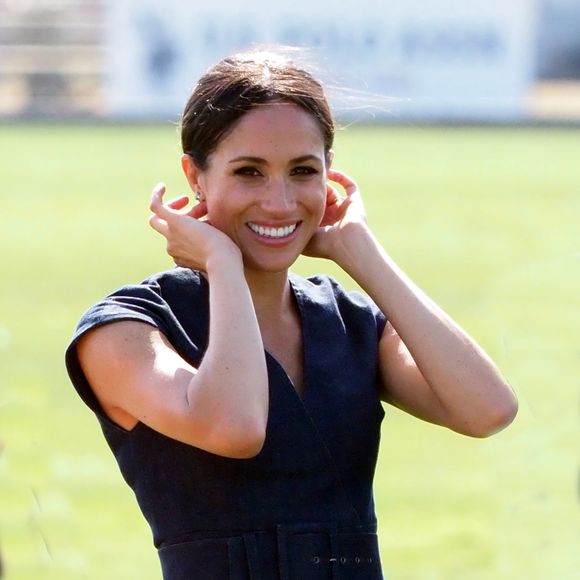 Meghan Markle à la Coupe ISP Hanz de Sentebale à Windsor au Royaume-Uni, le 26 juillet 2018.

Photo : Agence / Bestimage
