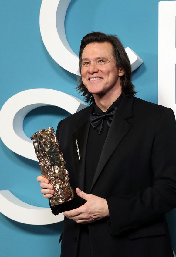 Jim Carrey (César d'Honneur pour l'ensemble de sa carrière) - Press room de la 51ème cérémonie des César, à l'Olympia. Paris, le 26 février 2026.
© Dominique Jacovides/Bestimage