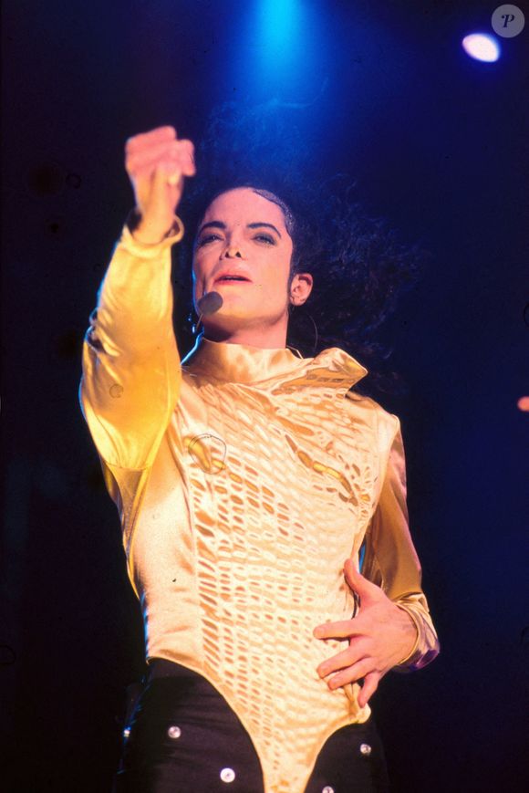 Dossier - Photo d'archives de Michael Jackson en concert à Munich, en Allemagne, en 1992. Photo by Mousse/ABACAPRESS.COM