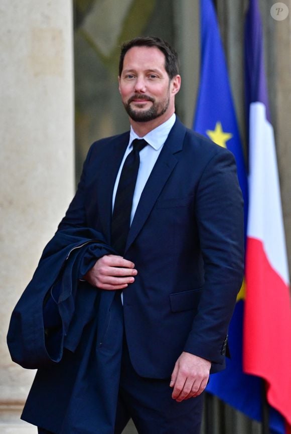 Thomas Pesquet - Arrivées au dîner d'état au palais de l'Elysée à Paris donné en l'honneur du roi et de la reine de Danemark le 31 mars 2025.
© Christian Liewig / Bestimage