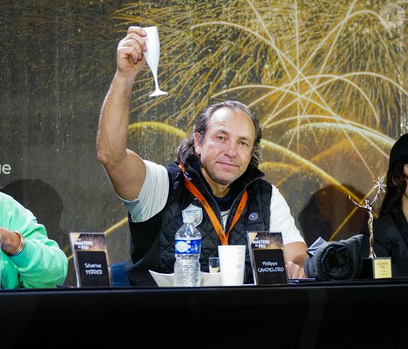 Exclusif - Philippe Candeloro - Édition 2025 des Masters de Feu - Concours international d'art pyrotechnique à l'Hippodrome de Compiègne le 20 septembre 2025. Chaque année, depuis 2016, les meilleurs artificiers internationaux se donnent rendez-vous à Compiègne pour s'affronter lors d'une seule et même soirée.
© Anne-Sophie Guebey / Bestimage