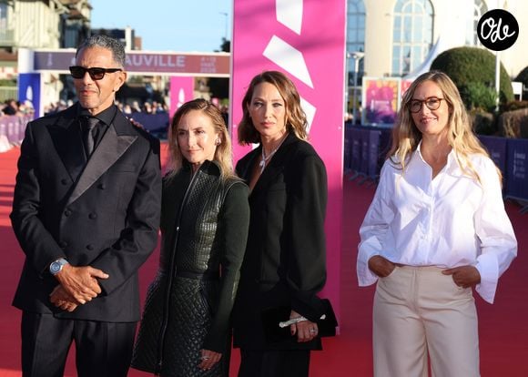 Roschdy Zem, Camille Chamoux, Laura Smet, Cécile de France - Arrivées à la cérémonie de clôture de la 52ème édition du Festival du Cinéma Américain de Deauville le 12 septembre 2026. © Denis Guignebourg / Bestimage
