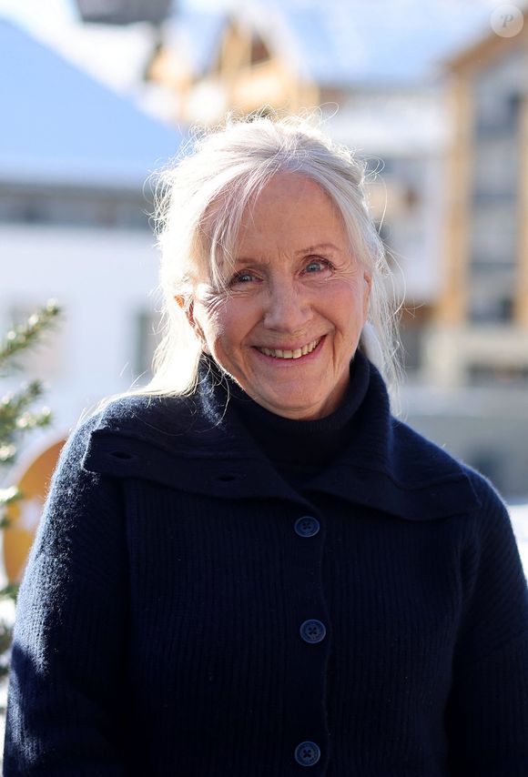 Hélène Vincent - Photocall du film "On Ira" dans le cadre de la 28ème édition du Festival international du film de comédie de l'Alpe d'Huez le 18 janvier 2025. © Dominique Jacovides / Bestimage