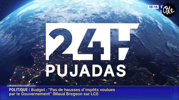 David Pujadas anime "24H Pujadas" sur LCI

Capture d'écran de LCI lundi 24 août 2026