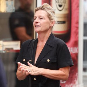 Anne-Elisabeth Lemoine - Arrivées des célébrités aux obsèques de Jane Birkin en l'église Saint-Roch à Paris. Le 24 juillet 2023
© Jacovides-KD Niko / Bestimage