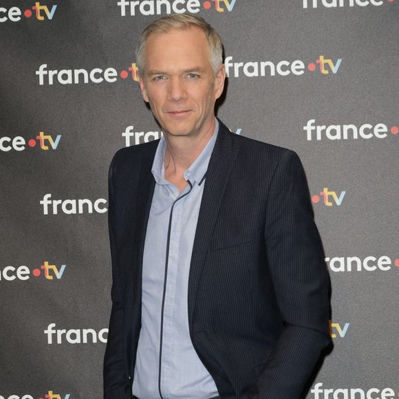 Julien Arnaud - Photocall à l'occasion des 40 ans de l'émission "Télématin" au siège de France Télévisions à Paris le 6 février 2025. © Coadic Guirec/Bestimage