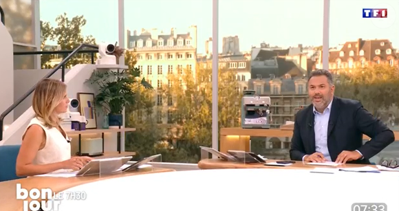 Bruce Toussaint dans "Bonjour !" sur TF1