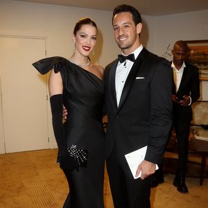 Exclusif - Iris Mittenaere et son ex-compagnon Diego El Glaoui - Dîner de gala organisé par la Fondation "Children of Africa" à l'initiative de Madame D.Ouattara, Première Dame de Côte d'Ivoire et Présidente fondatrice de "Children of Africa" au Sofitel Ivoire à Abidjan. Le 1er Mars 2024 © Dominique Jacovides / Bestimage