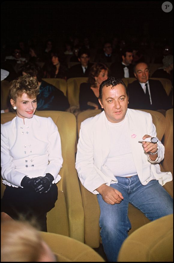 Coluche et Miou-Miou à l'avant première du film Coup de foudre © Rindoff - Paterson - Bestimage