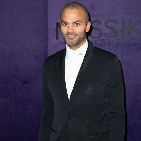 Tony Parker assiste au défilé Messika Femme Printemps-Été 2026 dans le cadre de la Fashion Week de Paris, à Paris, en France, le 3 octobre 2025. Photo : Aurore Marechal/ABACAPRESS.COM