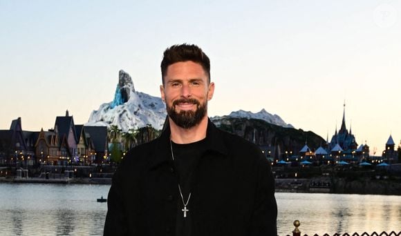 Olivier Giroud - Inauguration du village de la Reine des Neiges sur le site de Disneyland Paris à Marne-la-Vallée le 28 mars 2026. © Disneyland Paris via Bestimage