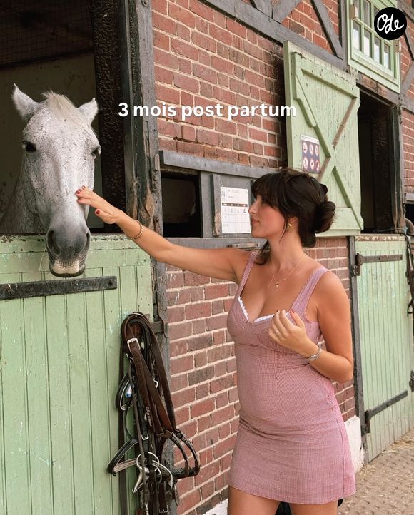 Loulou Kitchen a partagé l'évolution de son corps suite à son accouchement. Capture d'écran Instagram