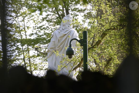 Vue générale du Château Louis XIV, le château où Kim Kardashian et Kanye West sont censés célébrer leur mariage, à Louveciennes, près de Paris, en France, le 10 avril 2014. Photo by Thierry Orban/ABACAPRESS.COM