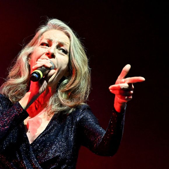 Lio - Christian Estrosi, le maire de Nice, a présenté ses vœux aux 4 000 seniors au Palais Nikaïa à Nice, le 30 janvier 2024, et leur a offert le spectacle musical Totalement 80. Un spectacle présenté par Jérôme Anthony pour revivre une décennie marquante de l'histoire de la musique avec les plus célèbres tubes de ces années-là avec Lio, Julie Piétri, Jean Schultheis, David et Jonathan, Partenaire Particulier, Gold et bien d'autres... Bruno Bebert / Bestimage