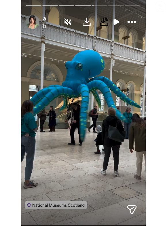 Captures d'écran de l'Instagram d'Alice Detollenaere.