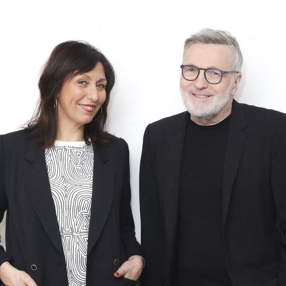 Karina Marimon, Laurent Ruquier - Enregistrement de l'émission "TPMP (Touche Pas à Mon Poste)", présentée par C.Hanouna et diffusée sur C8. Le 20 février 2024
© Jack Tribeca / Bestimage