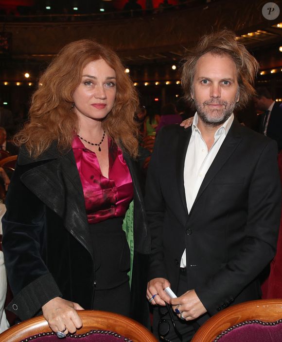 Florian Zeller et sa femme Marine Delterme - 33ème " Nuit des Molières " aux Folies Bergère à Paris le 30 Mai 2022. Bertrand Rindoff / Bestimage