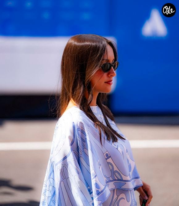 Alexandra Leclerc (FRA), compagne de CHARLES LECLERC (MON) de la Scuderia Ferrari HP, vendredi lors du Grand Prix de Hongrie de Formule 1 AWS 2026 au Hungaroring, le 24 juillet 2026. Photo d'Antoine LAPEYRE / Reveries Agency via ABACAPRESS.COM