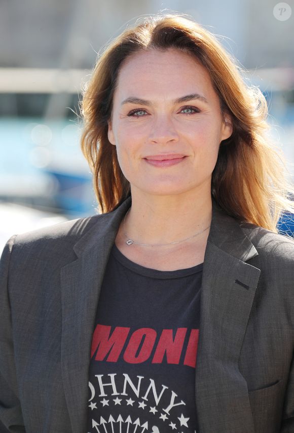 Mélanie Maudran - Photocall de la série "Un si grand soleil" lors de la 26ème Edition du Festival de la Fiction de La Rochelle. Le 14 septembre 2024
© Patrick Bernard / Bestimage