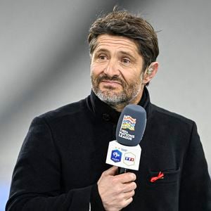 Bixente Lizarazu pour Telefoot sur TF1 TV lors du match de football UEFA Nations League France VS Croatie le 23 mars 2025 au Stade de France à Saint-Denis près de Paris, France. Photo by Joly Victor/ABACAPRESS.COM