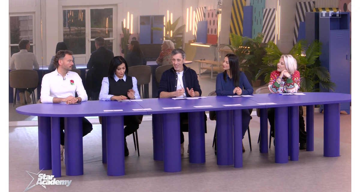 Photo : Les professeurs de la "Star Academy 2024" lors de la ...