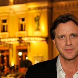 Claude Francois Junior est a Monaco le 10 mars 2012, pour l'avant premiere du film Cloclo realise par Florent Emilio Siri avant sa sortie officielle mercredi 14 mars et un jour avant l'anniversaire de la mort du chanteur populaire (11 mars 1978) qui a fait ses debuts d'artistes en Principaute dans l'orchestre de variete de Monaco dirige par Louis Frosio. JUNIOR / BESTIMAGE