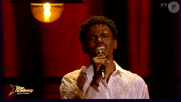 Demi-finale de Franck et Ebony dans la "Star Academy 2024", le 18 janvier 2025, sur TF1