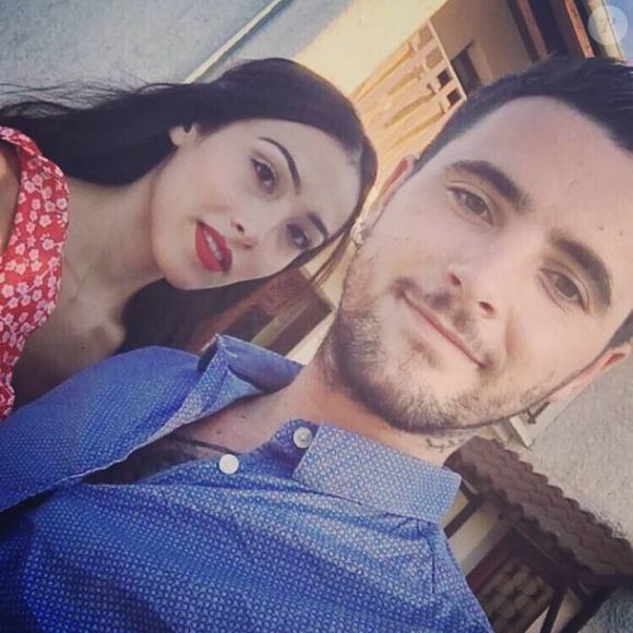 Louis Delort et sa fiancée Angèle Debono sur Instagram.