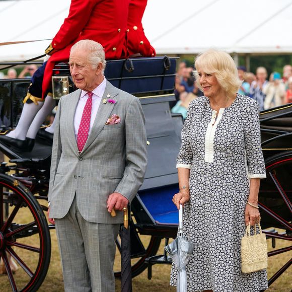 ©Alpha Press 073074 23/07/2025
King Charles III (Le roi Charles III d'Angleterre) and Queen Camilla (Camilla Parker Bowles, reine consort d'Angleterre)
The Sandringham Flower Show 2025 In Norfolk
ALPHA AGENCY / BESTIMAGE