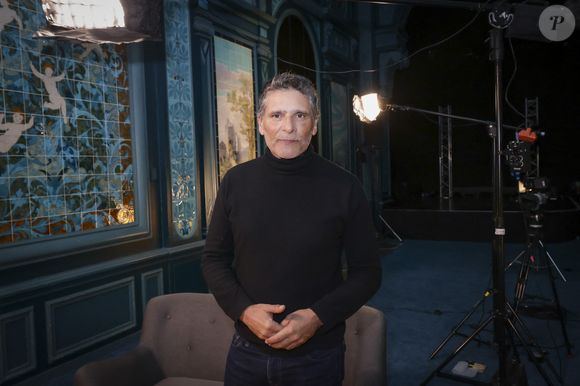 Exclusif - Pascal Elbé pendant l’enregistrement d’Olympiascope, à l’Olympia, présenté par B.Montiel et diffusée le 28 avril 2025 sur Olympia TV, à l’Olympia à Paris, France. © Jack Tribeca/Bestimage