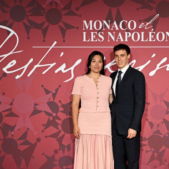 Marie et Louis Ducruet - Le prince de Monaco a inauguré l'exposition "Monaco et les Napoléon(s) - Destins croisés", au Grimaldi Forum à Monaco, le 10 juillet 2025.  @Claudia Albuquerque / Bestimage