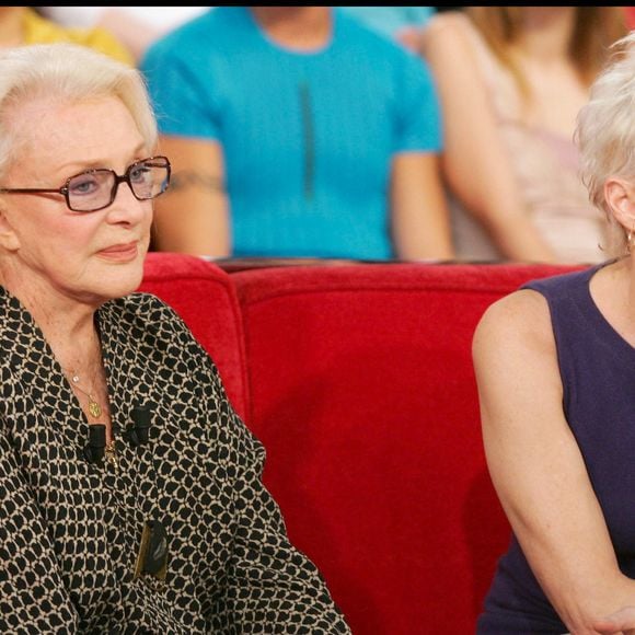 décédée quatre ans avant elle, à 68 ans

Micheline Presle et sa fille Tonie Marshall sur le plateau de Vivement dimanche (archive)
© Guillaume Gaffiot/Bestimage