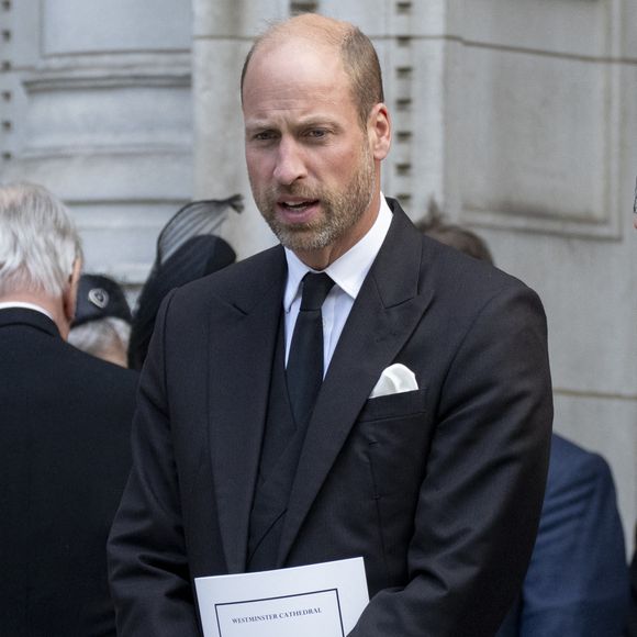 Le prince William après les funérailles de la duchesse de Kent, le 16 septembre 2025.

Photo : Goff / Bestimage