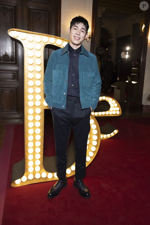 Huai-Yun Zhan - Photocall pour les 130 ans de Berluti lors de la fashion week à Paris le 22 janvier 2025. © Olivier Borde /Bestimage