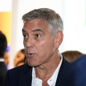 George Clooney (acteur et cinéaste américain) assistant au « Lumière Summit », une rencontre consacrée à l'avenir du cinéma et de l'industrie de l'image en mouvement, à la Fondation Maeght à Saint-Paul-de-Vence (France), le 7 septembre 2026. © Syspeo/Pool/Bestimage