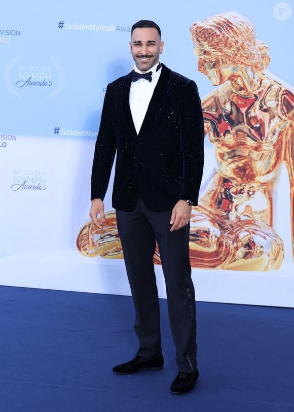 Adil Rami - Photocall de la soirée de clôture du 64ème Festival de télévision de Monte-Carlo le 17 juin 2025.

© Denis Guignebourg / Bestimage
