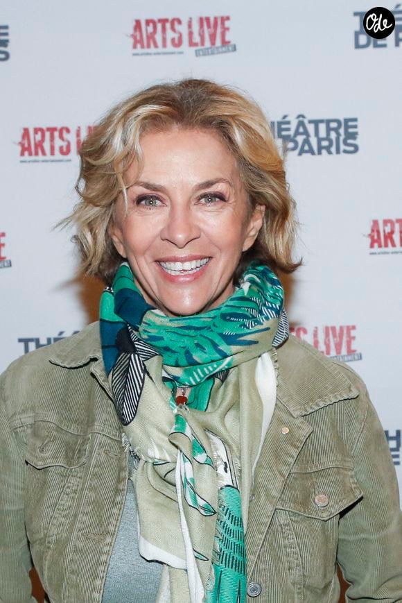 Corinne Touzet - Générale de la pièce "Royan, la professeur de Français" au théâtre de Paris le 17 avril 2024. © Borde / Rindoff / Bestimage