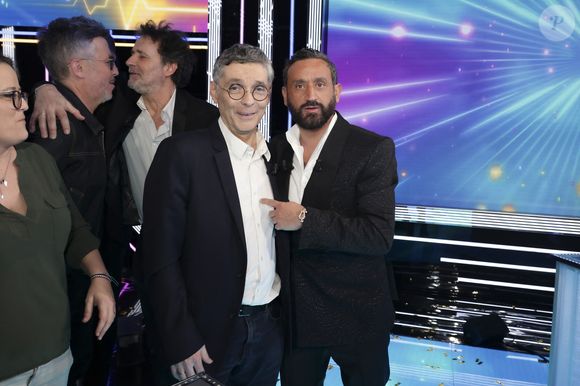 Exclusif - Thierry Moreau, Cyril Hanouna, sur le plateau de l’émission « TPMP » La dernière sur C8,  présentée par C.Hanouna et diffusée en direct sur C8, Paris, France, le 27 fevrier 2025. © Jack Tribeca / Bestimage