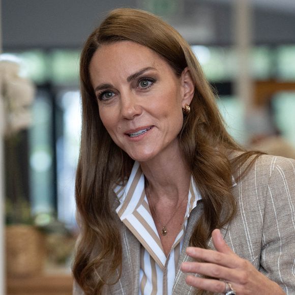 Kate Middleton a rendu visite aux malades d'un hôpital de l'Essex le mercredi 2 juillet 2025.
© Stefan Rousseau/WPA-Pool