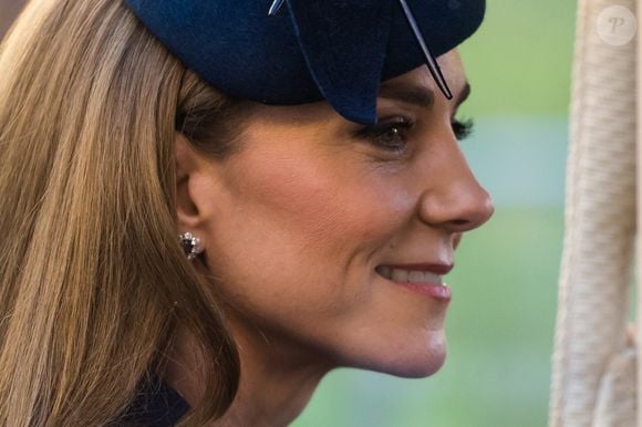 L'apparition de Kate Middleton au banquet organisé par son beau-père à Windsor a retenu l'attention de tous.

Catherine (Kate) Middleton, princesse de Galles, Windsor, Angleterre, Royaume-Uni (Credit Image : © Wiktor Szymanowicz/ZUMA Press Wire / Bestimage)