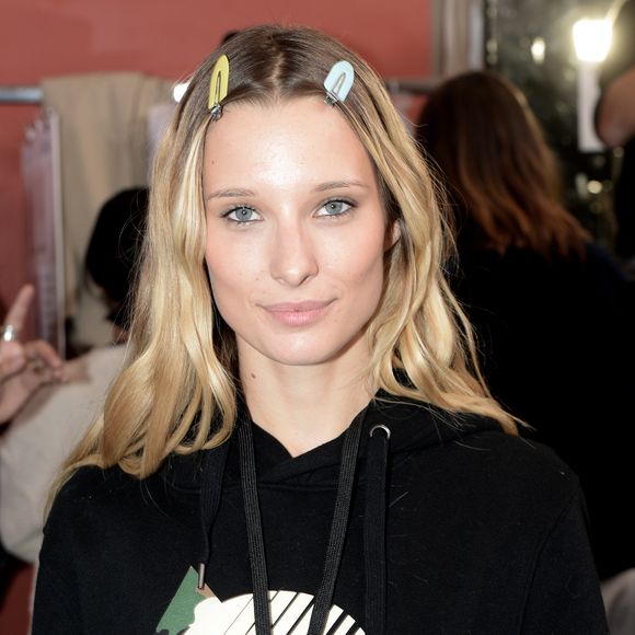 Ilona Smet - Backstage du "Etam Live Show 2018" aux Beaux-Arts à Paris, le 25 septembre 2018. © Veeren/Moreau/Bestimage