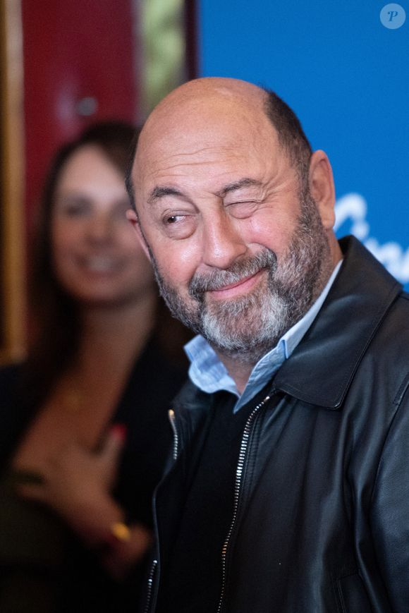 Julia Vignali et Kad Merad assistent à l'avant-première du film Finalement au cinéma Grand Rex à Paris, France, le 30 octobre 2024. Photo par Aurore Marechal/ABACAPRESS.COM
