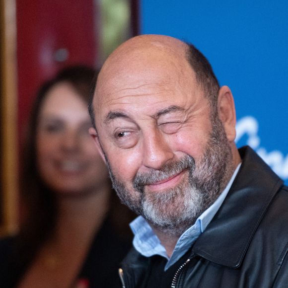 Julia Vignali et Kad Merad assistent à l'avant-première du film Finalement au cinéma Grand Rex à Paris, France, le 30 octobre 2024. Photo par Aurore Marechal/ABACAPRESS.COM
