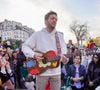 Le chanteur a fait un concert surprise devant la Cathédrale Notre-Dame de Paris
Le chanteur Vianney a improvisé un concert sur le parvis de Notre-Dame de Paris le 8 avril 2025.
© Jack Bussat / Bestimage