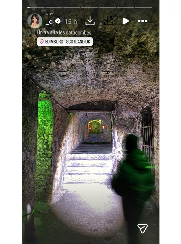 Captures d'écran de l'Instagram d'Alice Detollenaere.