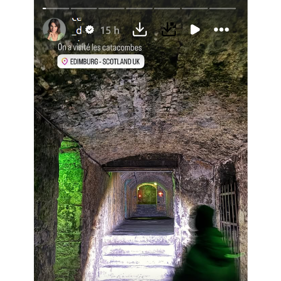 Captures d'écran de l'Instagram d'Alice Detollenaere.