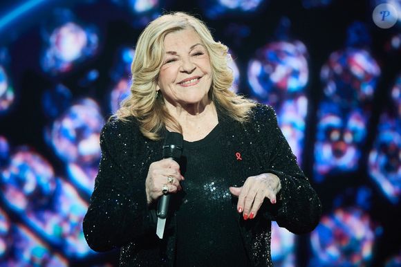 Nicoletta lors de l'enregistrement de l'émission "Les stars s'unissent pour le Sidaction" au théâtre Marigny à Paris, France, le 11 mars 2025. L'émission sera diffusée en prime le 22 mars sur France 2. © Guirec-Moreau/ Bestimage